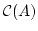${\cal C}(A)$